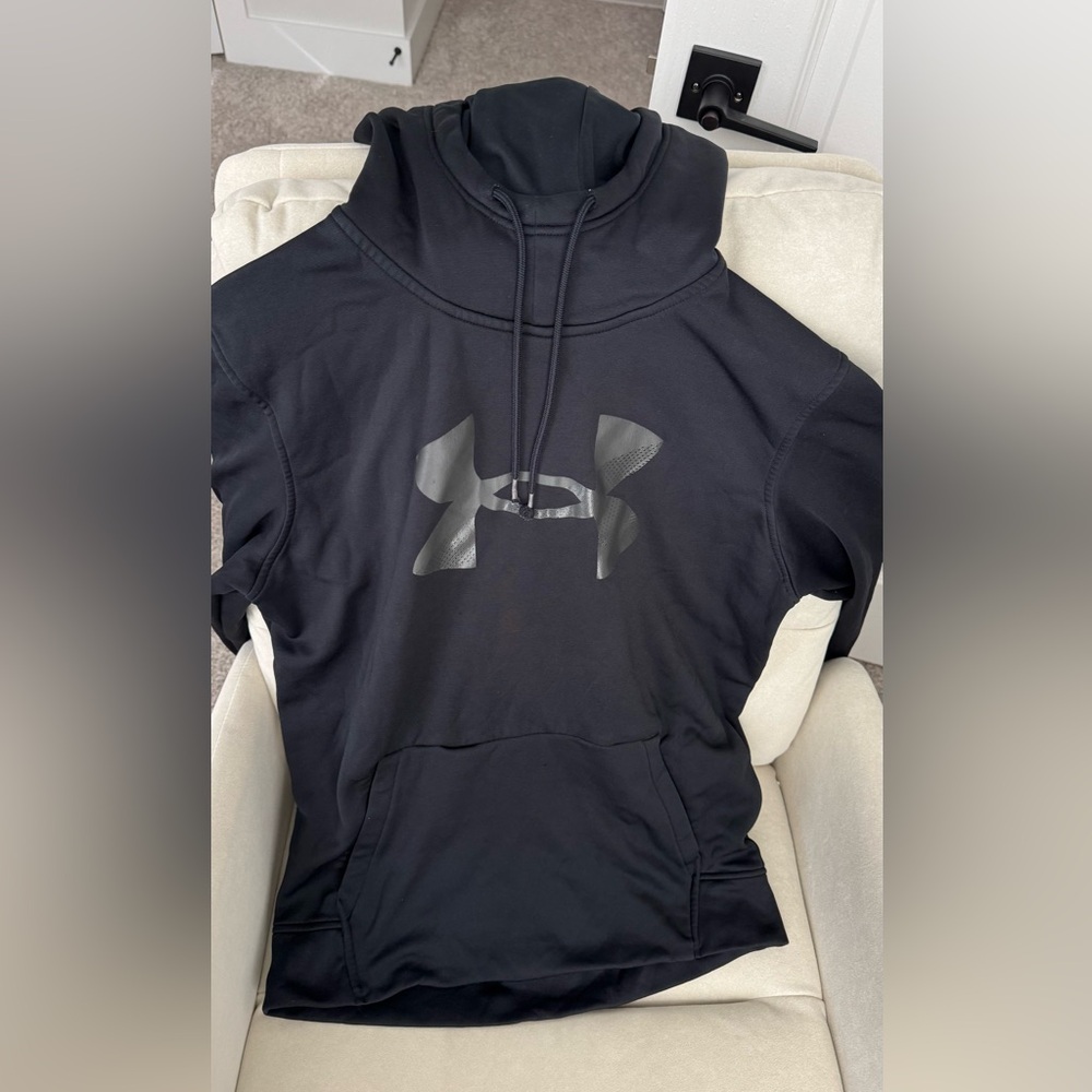 Under Armour Black Pullover with Logo
